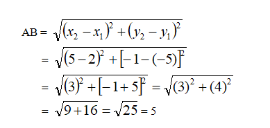 distance formula examples