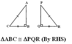 RHS Congruence criterion